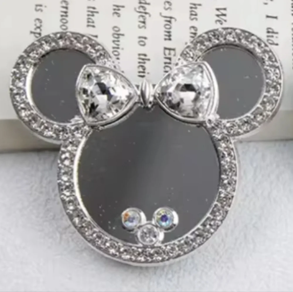 NEW Minnie Mouse Mirrored Phone Grip & Smart Watch Charm